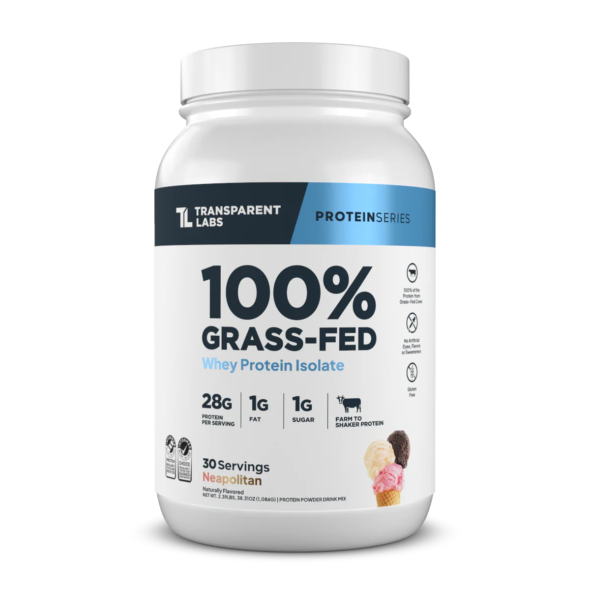 Grass-Fed Whey Protein Isolate