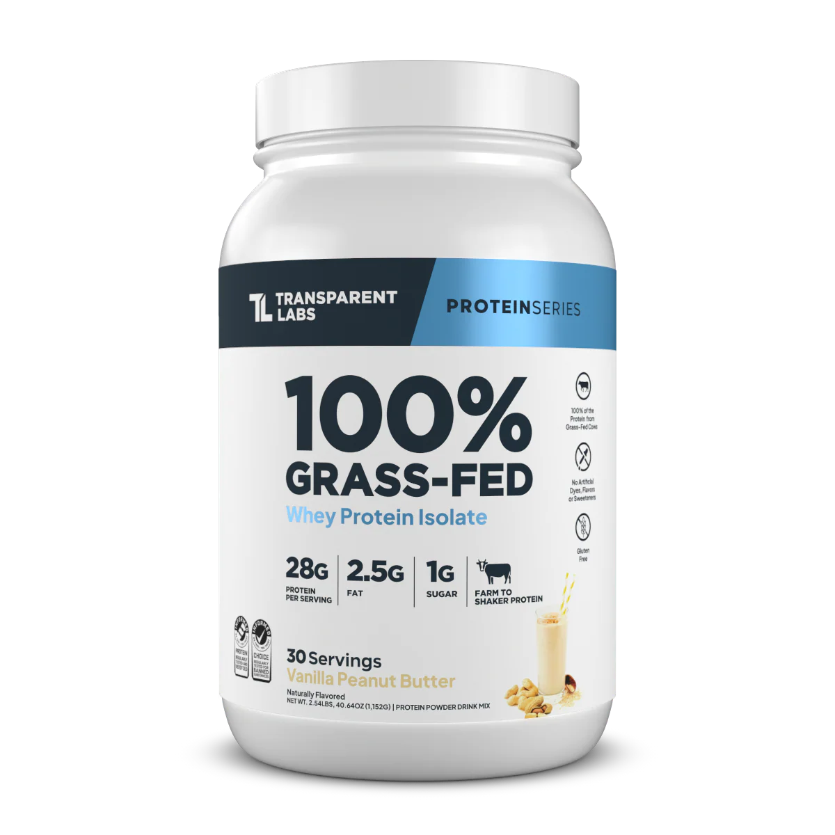 Grass-Fed Whey Protein Isolate